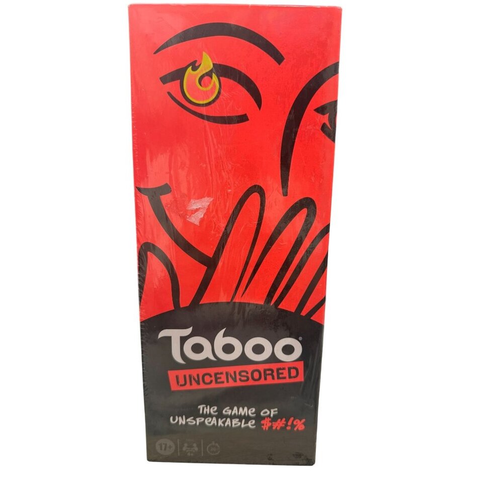 Taboo Uncensored Hasbro board game New Sealed Adult‎ Humor Ages 17+